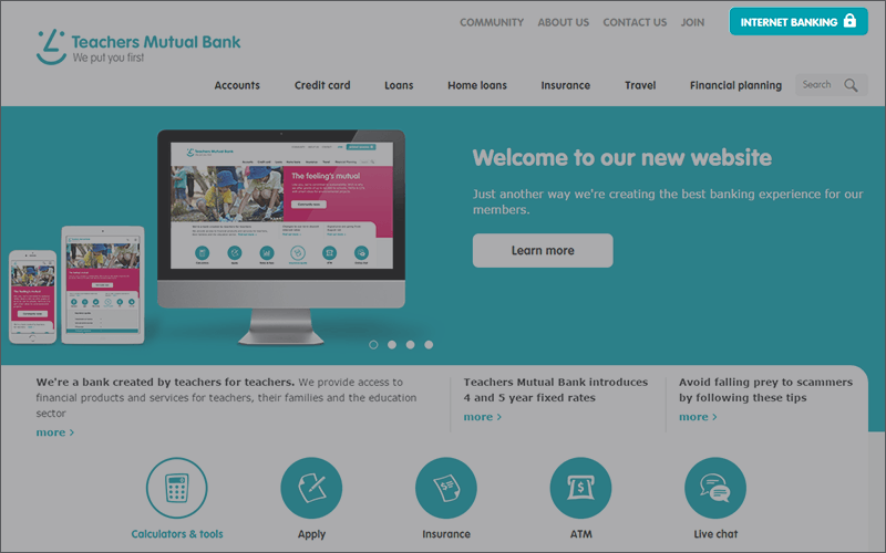 Search Teachers Mutual Bank