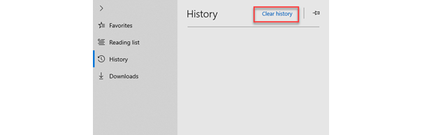 Screenshot of step for troubleshooting system error in Microsoft Edge