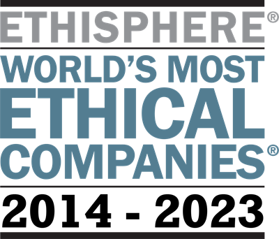 Ethisphere World's Most Ethical Companies 2014-2023 logo