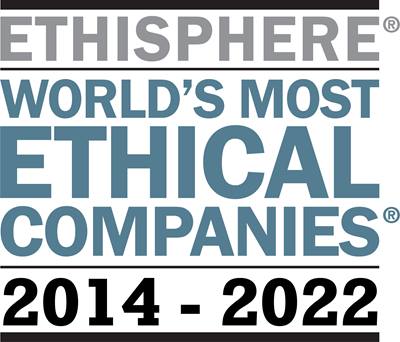 Ethisphere World's Most Ethical Companies 2014-2022 logo
