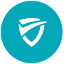 Icon of the Teachers Mutual Bank Security Promise logo: a teal shield with a white tick across the top.