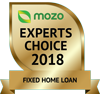 Mozo Experts Choice 2018 logo for Fixed Home Loan product