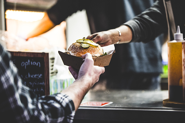 A food truck that also serves craft beer